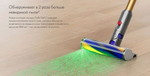 Вертикальный беспроводной пылесос Dyson V15s Detect Submarine EU