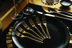 Sambonet Набор из 6 вилок Taste PVD Gold 52553GA5