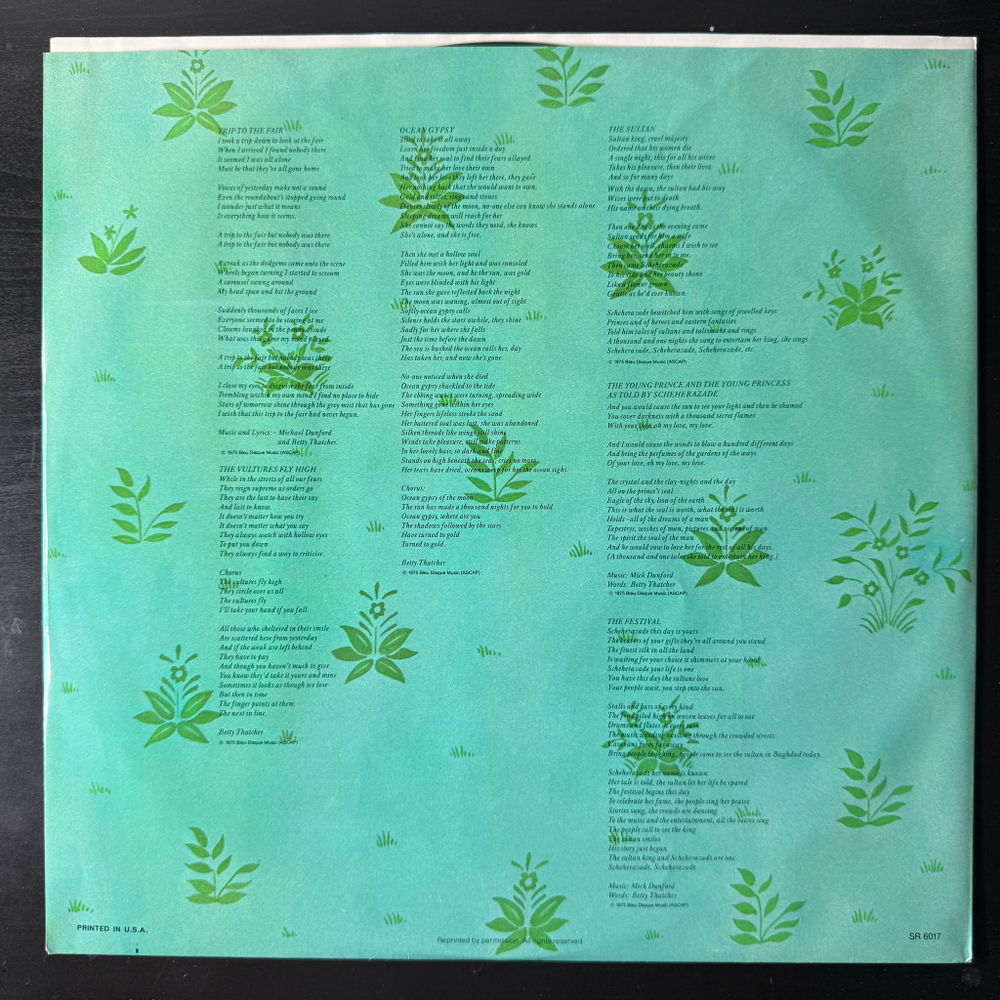 Renaissance ‎– Scheherazade And Other Stories (США 1977г.)
