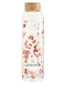 Теннисная бутылка Waterdrop Glass Bottle (600ml) - flair