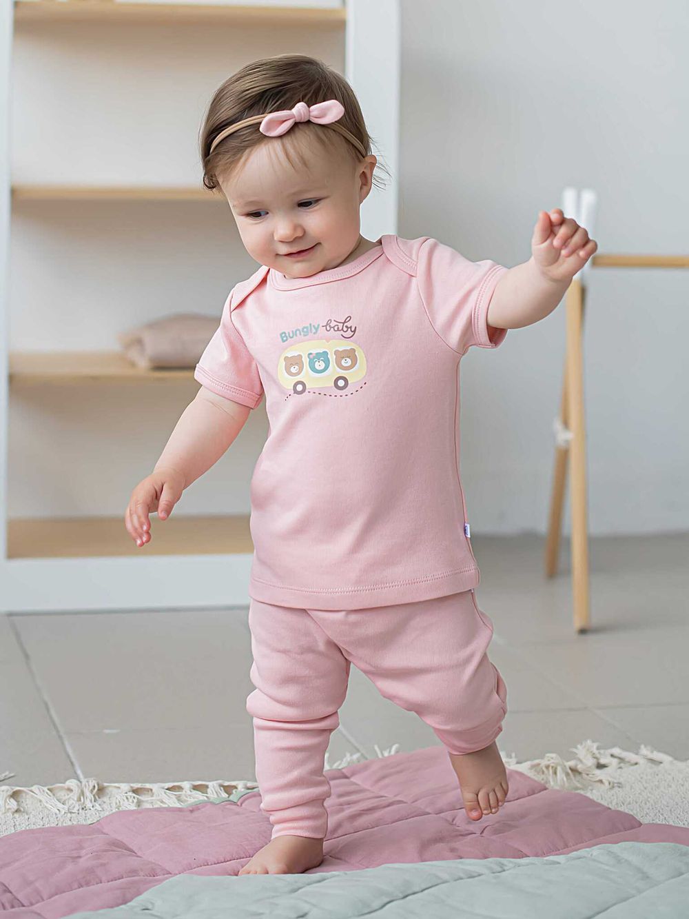 Футболка с принтом "Чайная роза" 0+