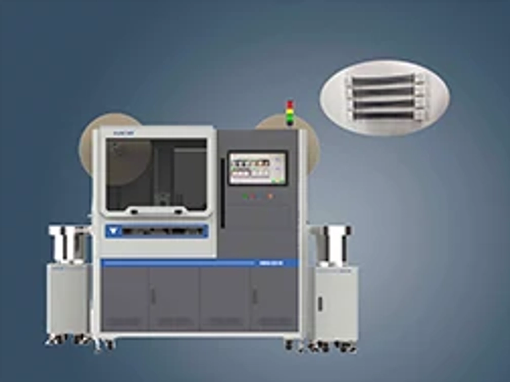 SDV-HBQ-G515 V2.0 - станок двусторонней установки контактов в корпуса