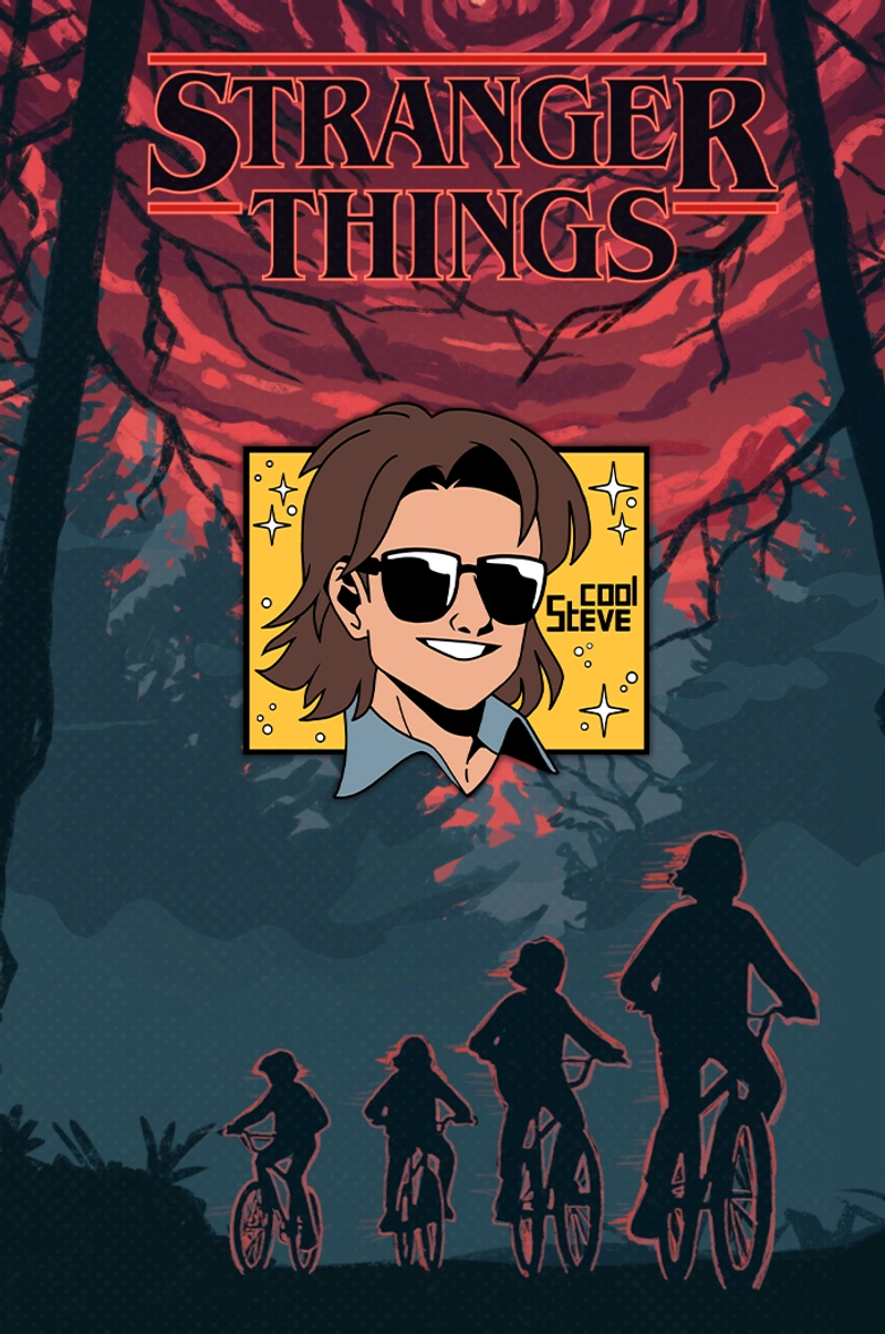 Металлический пин «Stranger Things: Cool Steve»