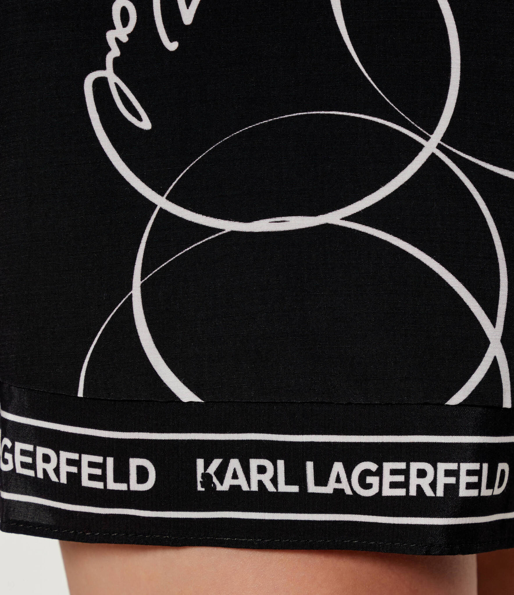 Платье Karl Lagerfeld - черный(245W1304)