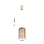 Подвес Galler 4346-1P, 1*E27*40W. ТМ F-Promo
