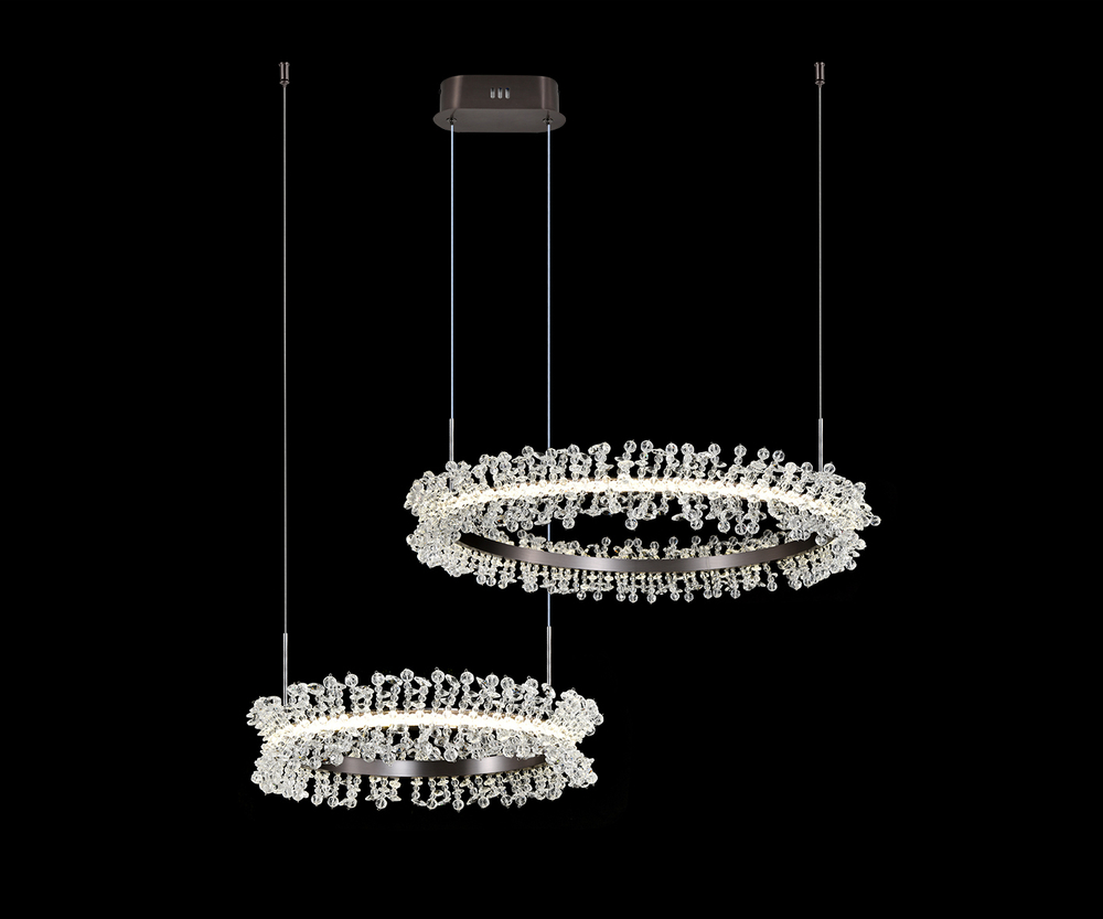 Подвесная светодиодная люстра Kink Light Лаура 08245,12PA