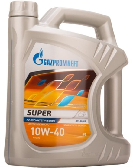 2389901318 МАСЛО ГАЗПРОМНЕФТЬ СУПЕР SAE 10W40 (4Л)