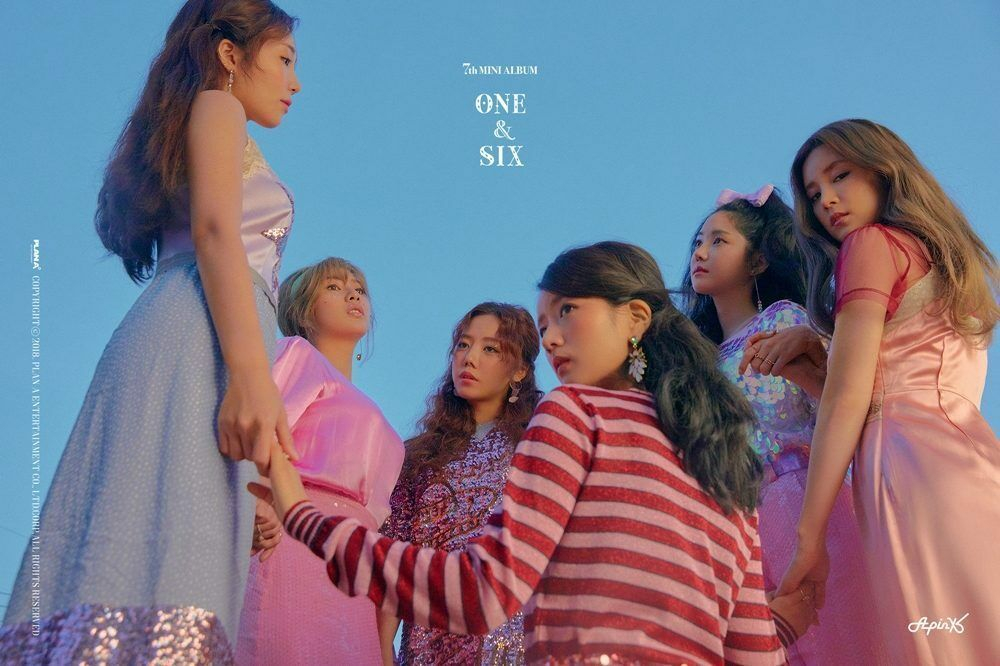 Альбом Apink - One&Six 7th Mini Album ONE+SIX 2 Version SET