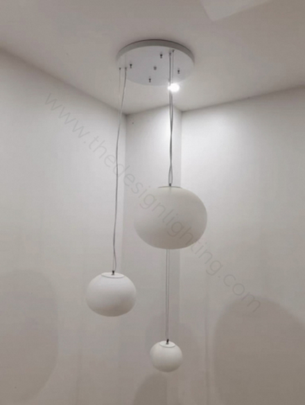 Pendant design lamp Glo Ball by Flos