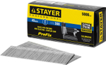 STAYER тип 18GA (47/300/F), 45 мм, 5000 шт, гвозди для нейлера, Professional (31530-45)