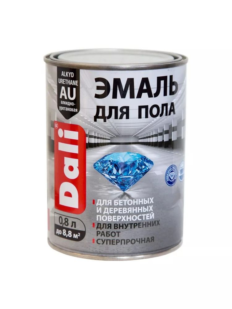 Эмаль д/пола DALI RAL 7032 бежевый 0,8л (Рогнеда) Эмаль д/пола DALI RAL 7032 бежевый 0,8л (Рогнеда)