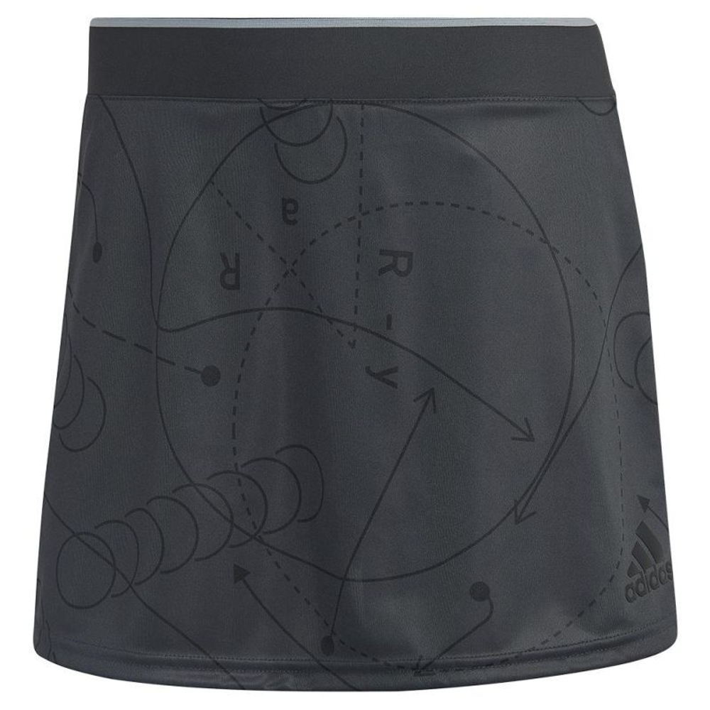 Теннисная юбка Adidas Club Graphskirt - черный