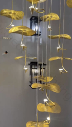 Pendant design lamp Gold Moon by Catellani & Smith (15 lampshades)