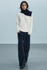 ФУТБОЛКА INTERLOCK С ДЛИННЫМИ РУКАВАМИ — ZARA