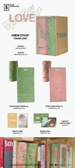 Альбом ONEW - TOUGH LOVE [Towel Book ver.]