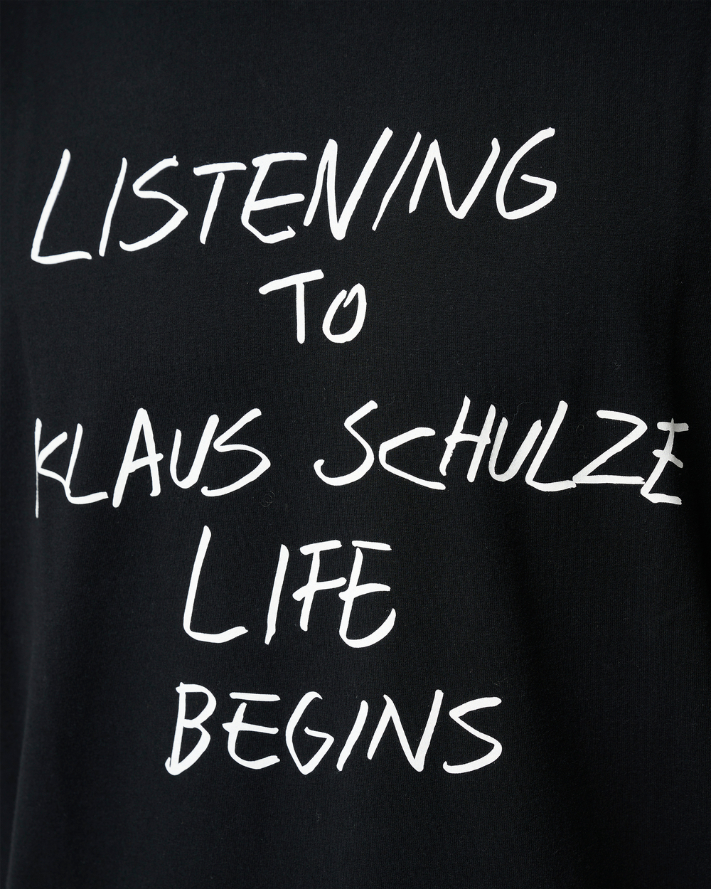 UNDERCOVER ФУТБОЛКА ЧЕРНАЯ KLAUS SCHULZE