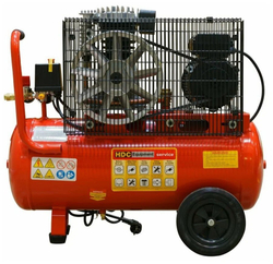 Компрессор HDC HD-A051 396 л/мин, 10 атм, ременной,50 л, 220 В (HD-A051)