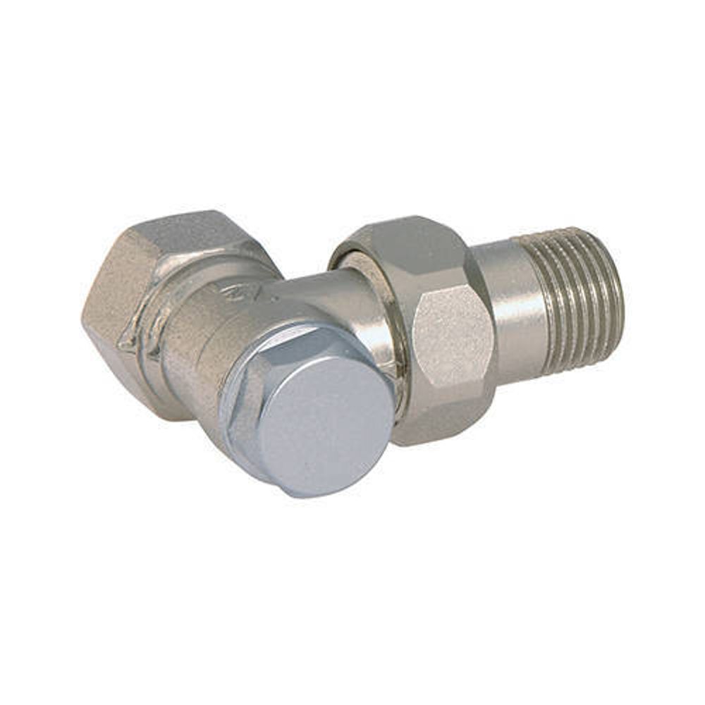 Клапан запорный угловой Viessmann - 1/2" (со сливным вентилем) Клапан запорный угловой Viessmann - 1/2" (со сливным вентилем)
