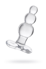Анальная втулка Sexus Glass, стекло, прозрачная, 10,5 см, Ø 3,5 см