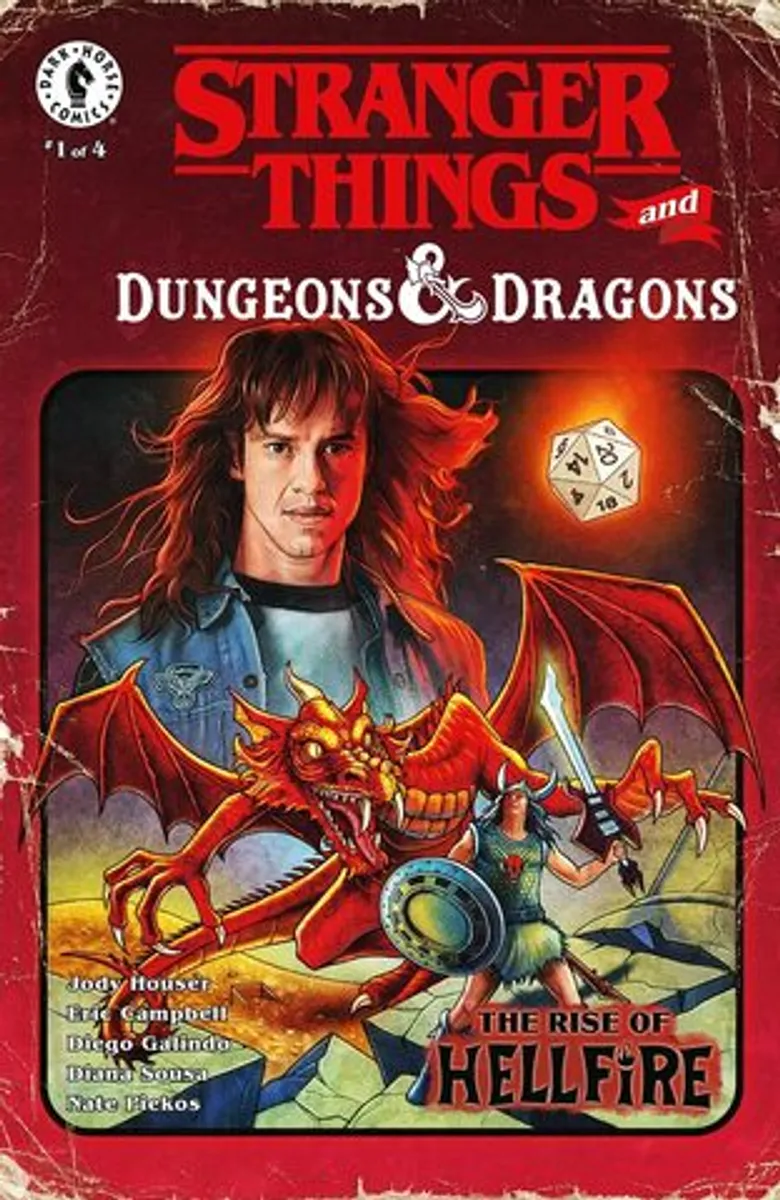 Stranger Things And Dungeons & Dragons The Rise Of Hellfire #1 (Cover B)