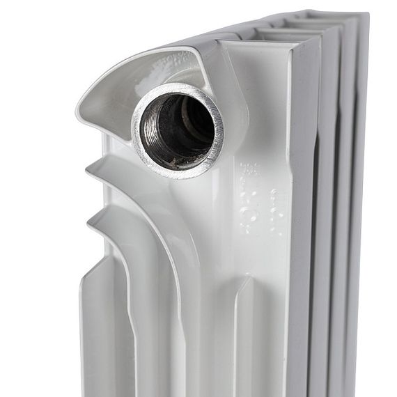 Радиатор алюминиевый STOUT VEGA 500 4 секции 748Вт 37496
