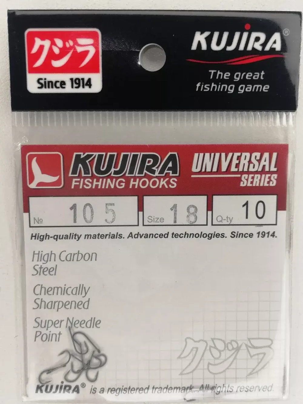 Крючок Universal 105 BN №18