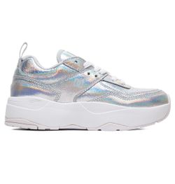 Кеды DC E.TRIBEKA PLATFORM SE J SHOE SIL SILVER