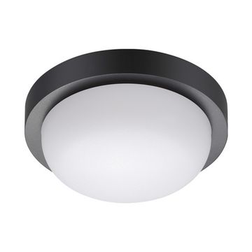 Уличный настенно-потолочный светодиодный светильник 358015 черный Opal Novotech
