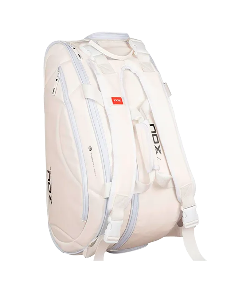 Сумка для падел NOX Pro Series Blanco 2024 термо-большая-3 ракетки