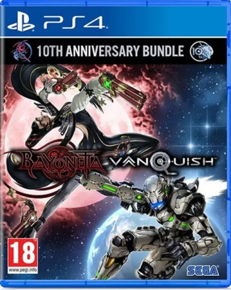 PS4 Bayonetta &amp; Vanquish 10th Anniversary Bundle (Б/У, Английская версия, CUSA-18495)