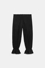 БРЮКИ-ШАРОВАРЫ В СТИЛЕ РУСТИК — ZARA