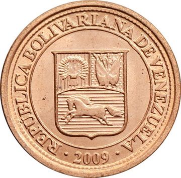 1 сентимо 2009 Венесуэла