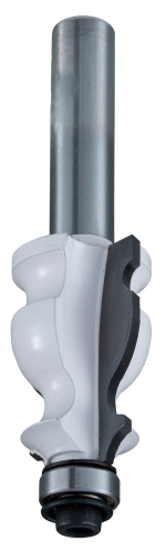 Фреза кромочная фигурная 1.98R, 19х25.4, S8, 2T Makita D-11732