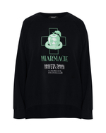 UNDERCOVER x BRIGITTE TANAKA ТОЛСТОВКА ЧЕРНАЯ PHARMACIE