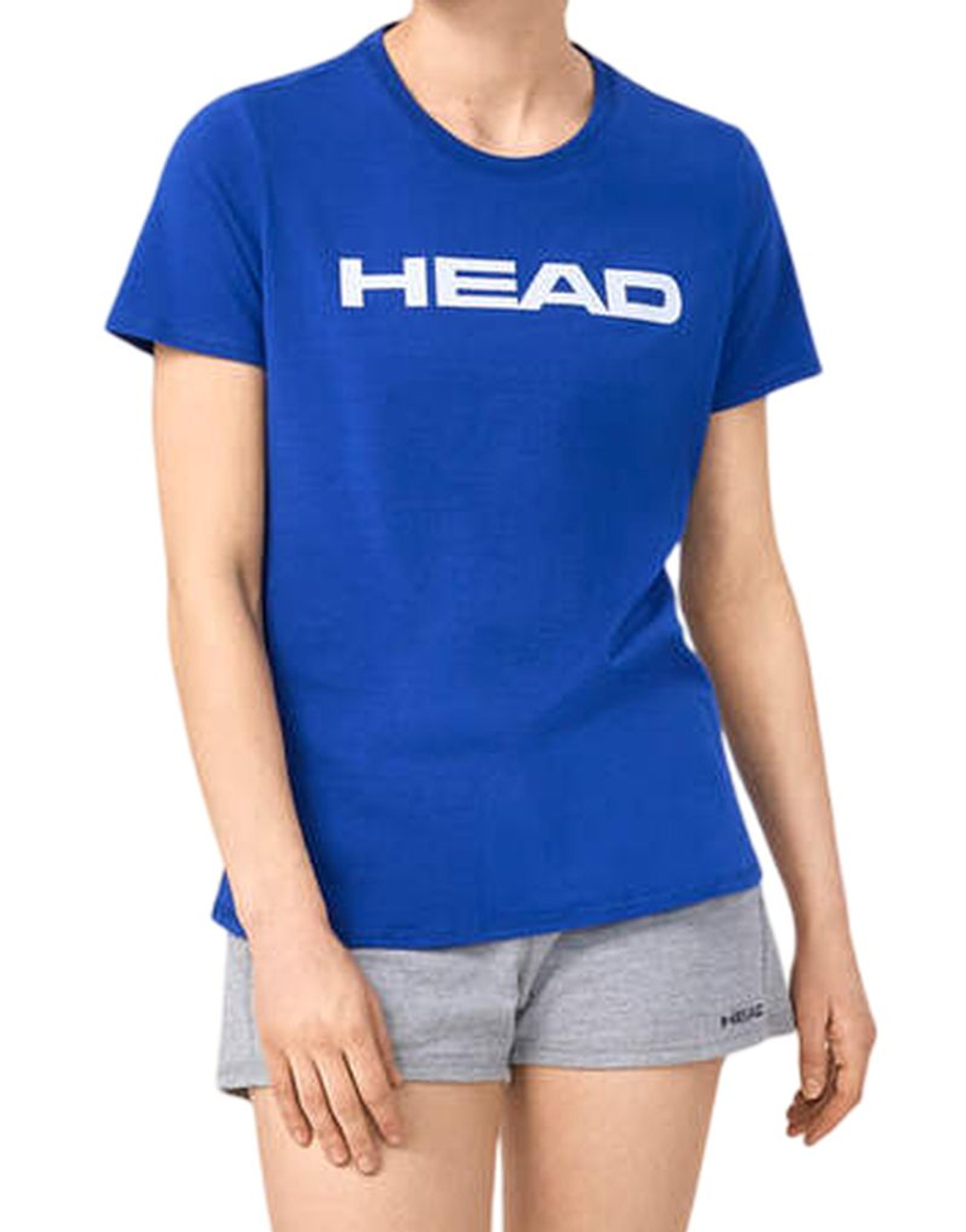 Женская теннисная футболка Head Club Original — royal blue