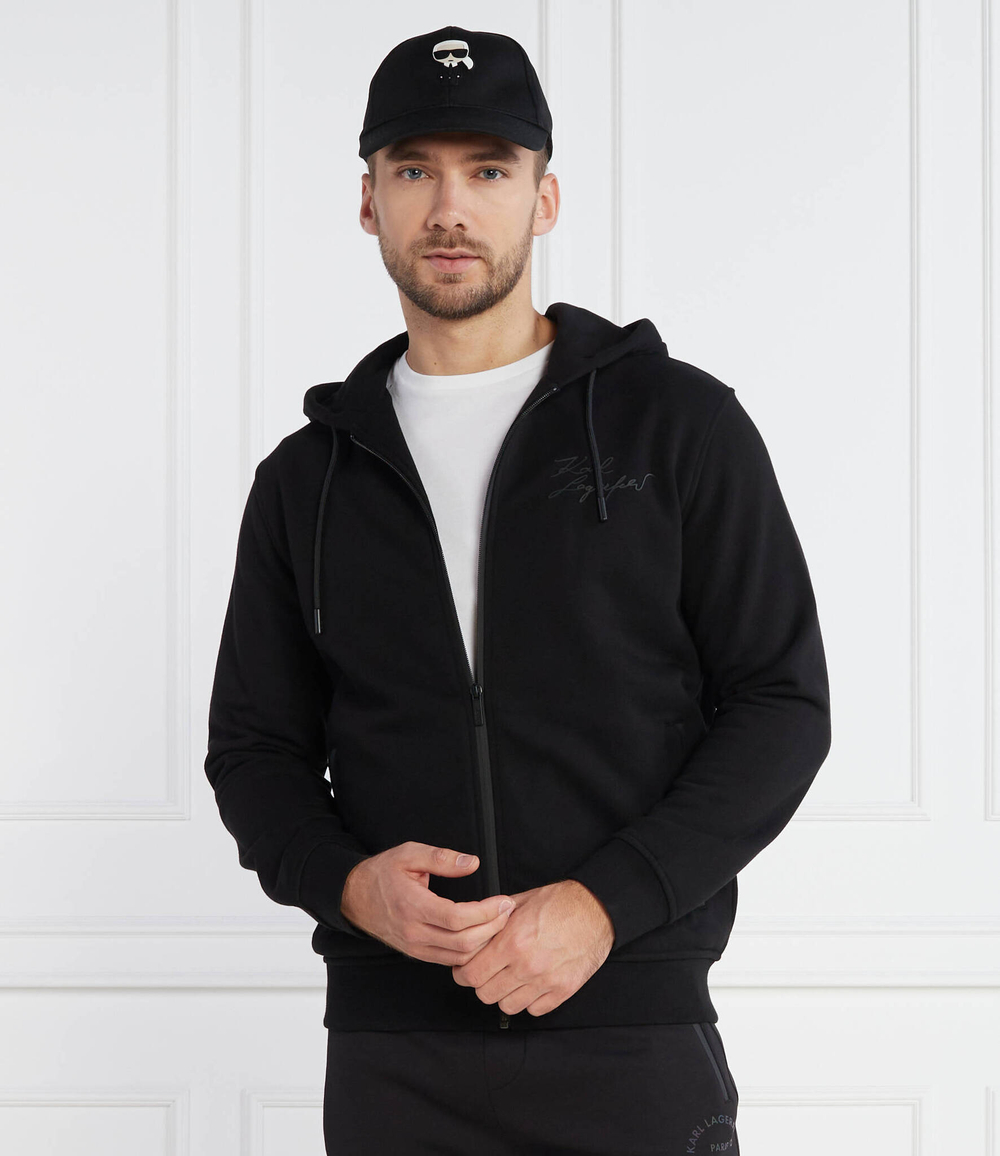 Худи SWEAT HOODY JACKET Karl Lagerfeld - черный(705066 533910)
