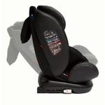 Автокресло AERO ISOFIX, ST-3, группа 0+1+2+3 (0-36 кг) (черный)