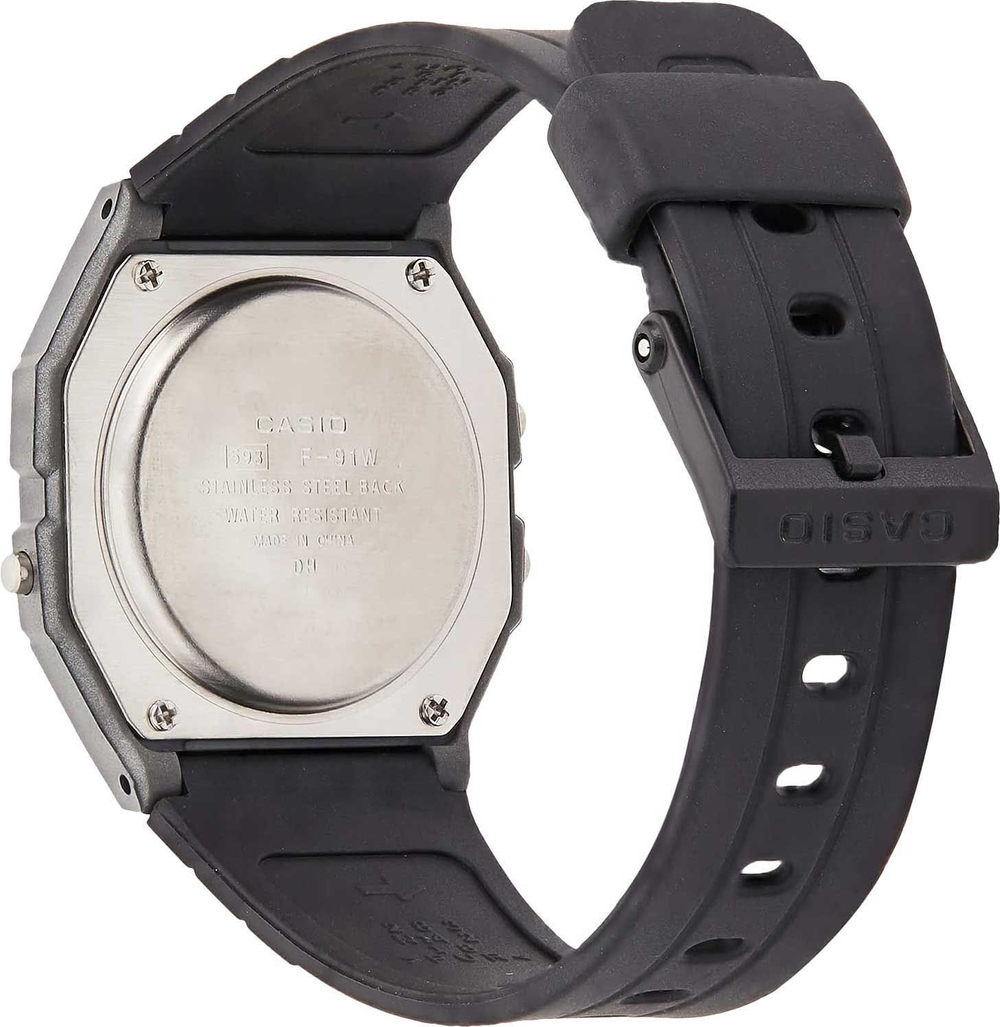унисекс наручные часы Casio F-91WM-1B