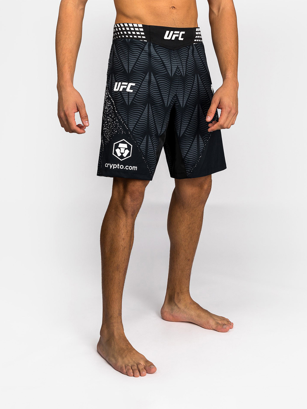 Шорты ММА Venum UFC Zenith Fight Night Long style Black/White