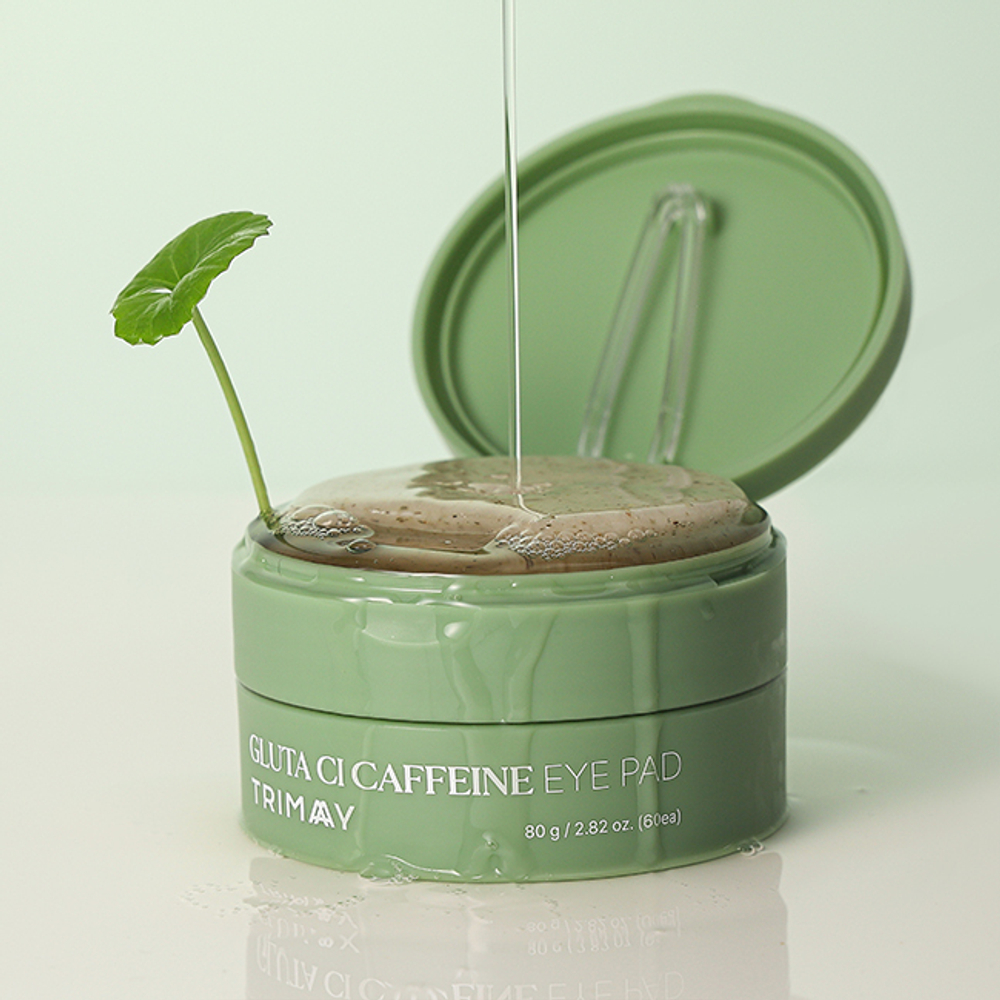 Trimay Gluta Ci Caffeine Eye Pad тканевые пэды-патчи с кофеином для кожи вокруг глаз