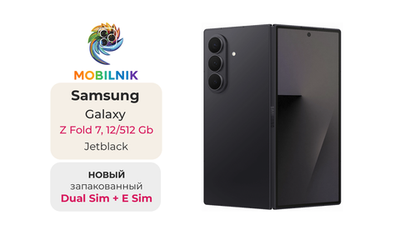 Samsung Galaxy Z Fold 7 12/512ГБ Черный