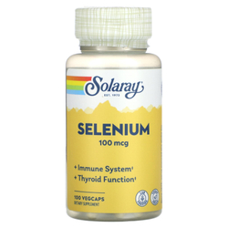 Solaray, Selenium 100 mcg, 90 Veg Capsules | Selen, 100 mkg, 90 kapsula