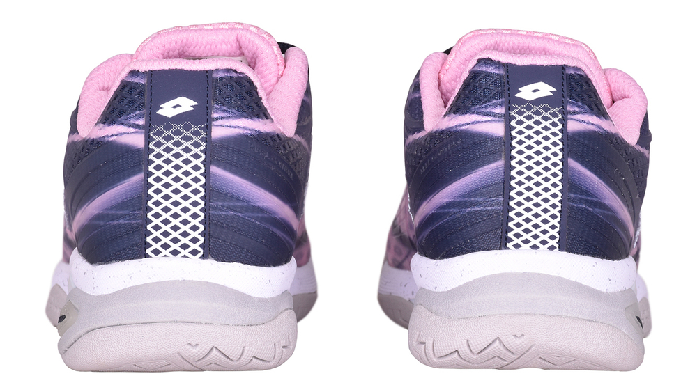 Женские Кроссовки теннисные Lotto Mirage 300 Speed W - pink/all white/navy blue