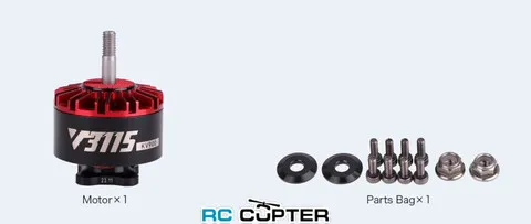 T-Motor Velox V3115 KV640 Cinematic, 4-8S, 9-11"