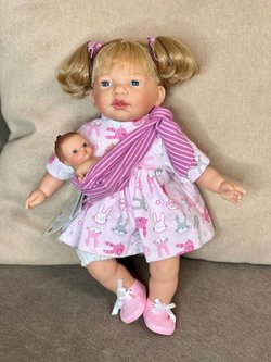 Кукла для девочки 40см мягконабивная (N1620K)