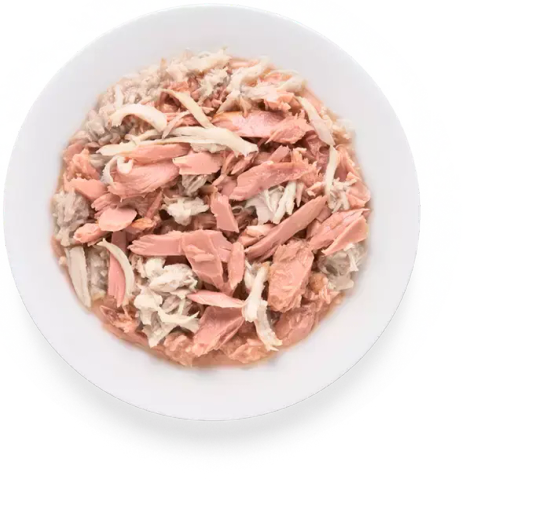 Grandorf Консервы для кошек Филе тунца с куриной грудкой в бульоне 70г