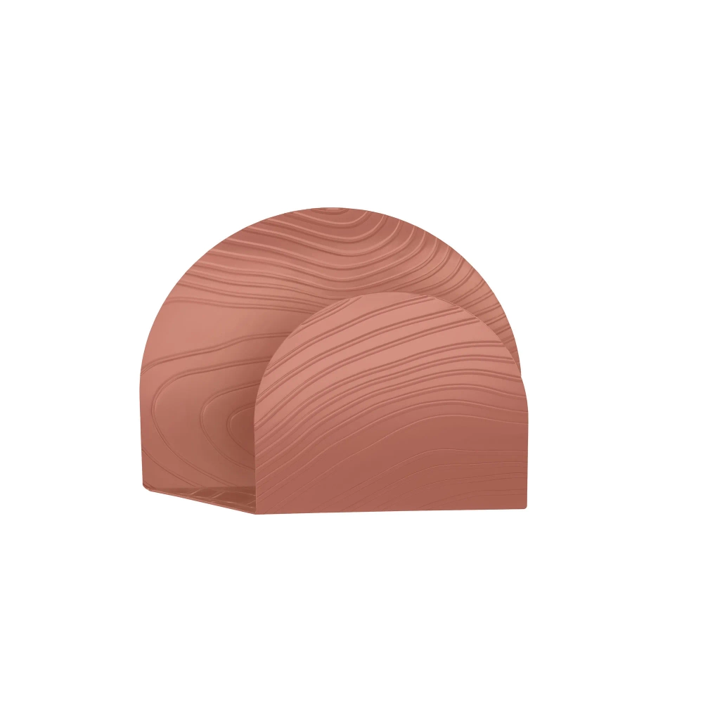 Alessi Салфетница из шпона коричневая PU08 BR