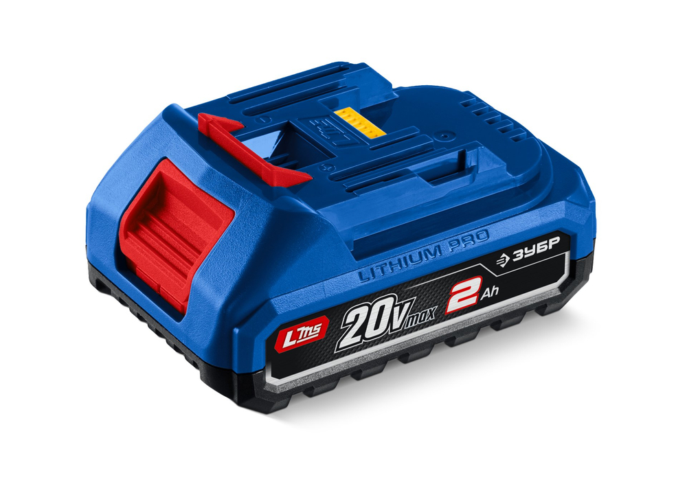 ЗУБР Power PRO, 20 В, 2.0 А·ч, аккумулятор LMS, ПРОФЕССИОНАЛ (BP-P-20-2)