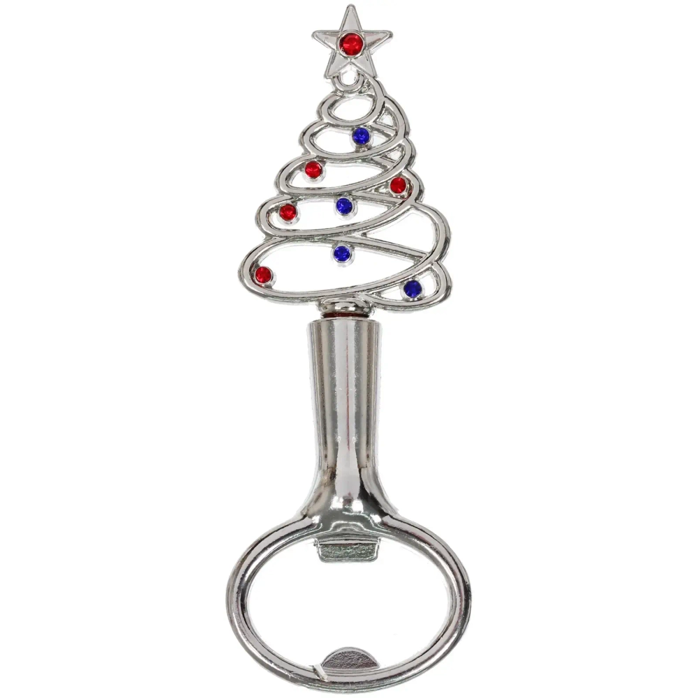 Открывалка для бутылок «Ёлочка» с камушками