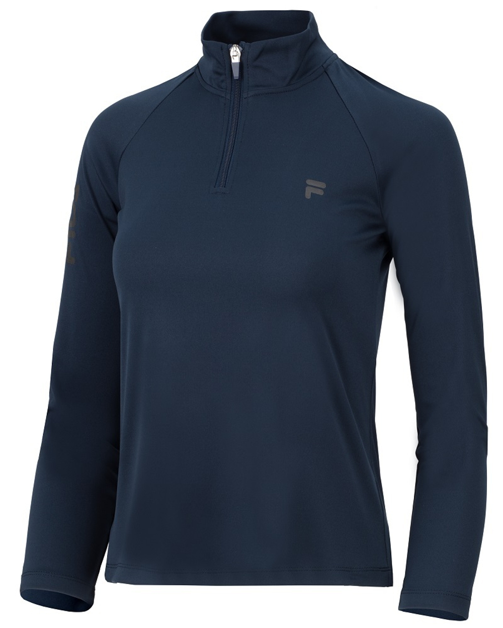 Женская теннисная футболка (dł. Рукава) Fila Longsleeve Grace - небесный